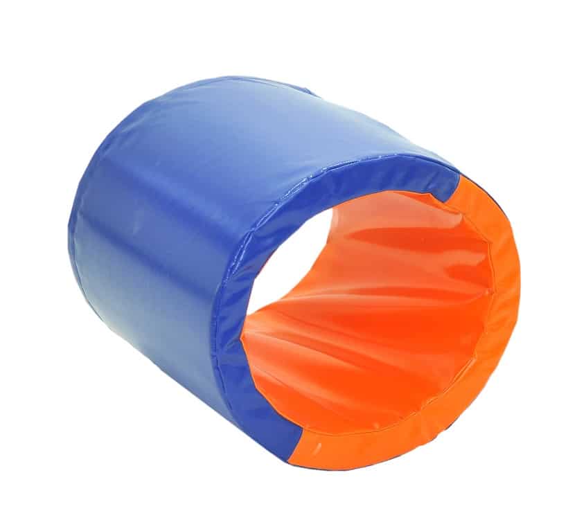 חבית קשיחה כתום כחול