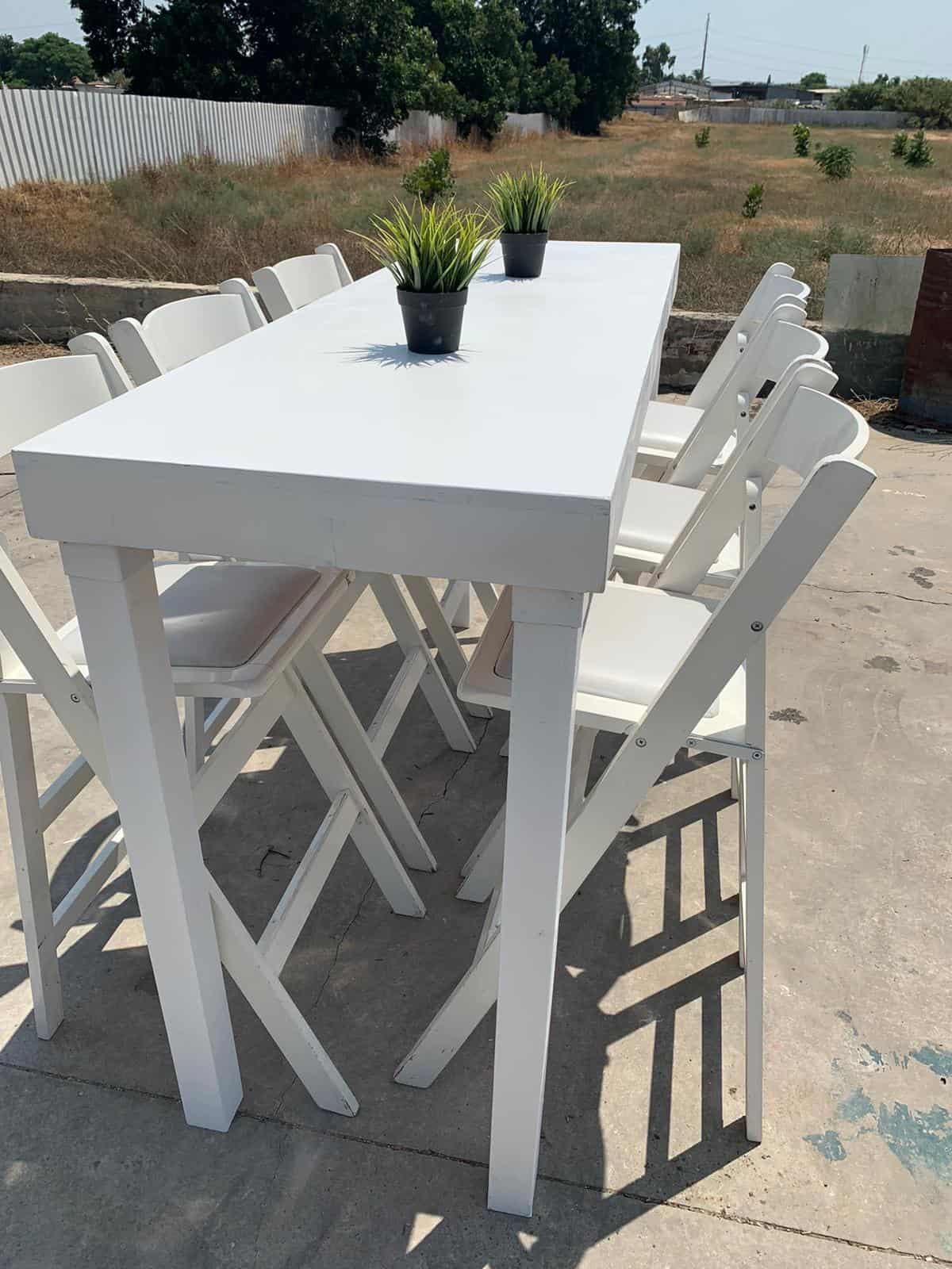 שולחן בר 1.8 אורך להשכרה